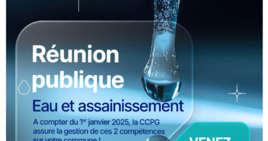 Réunion publique « Eau et Assainissement »